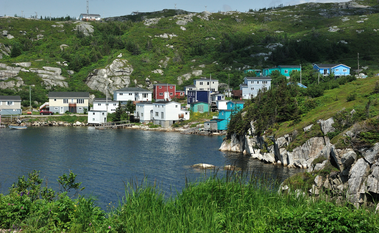 The south coast near Port aux Basque [85 mm, 1/640 sec at f / 18, ISO 800]